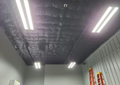 Pinned Batts Black Scrim Insulation